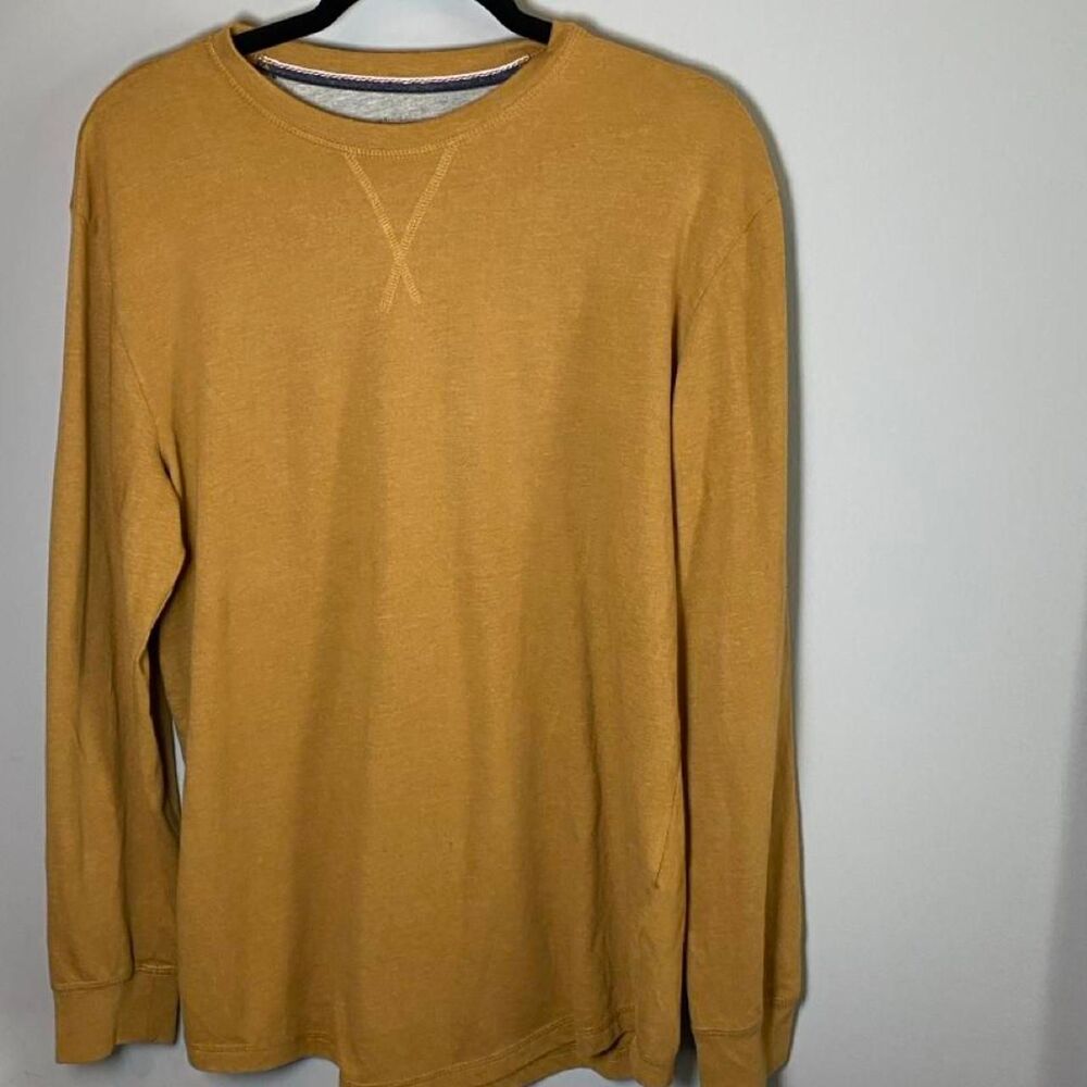 Weatherproof Men's Yellow and Gold Shirt